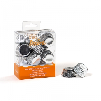 Micro Baking Cups - Silver